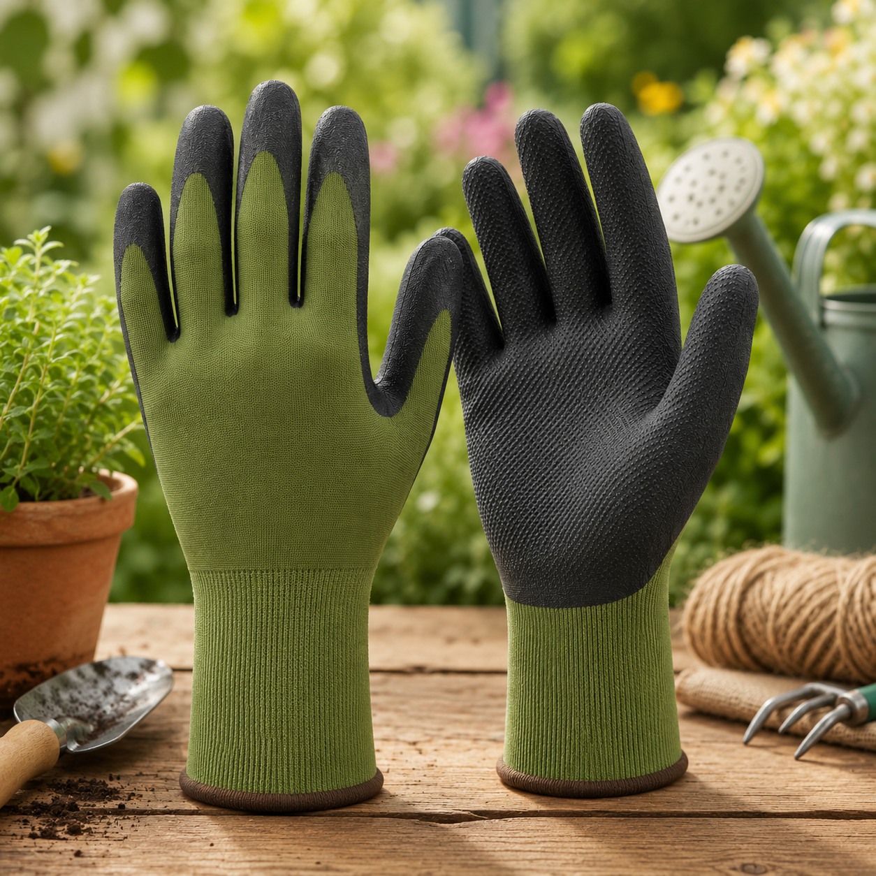 Gants de Jardinage Antidérapants